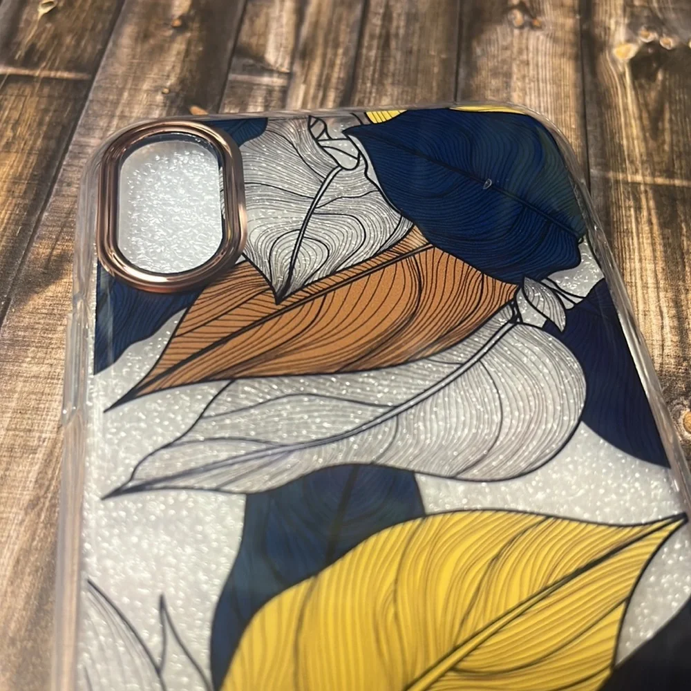 5for$10 iPhone X and IPhone XS - Outline Leaf Autumn - Autumn colors NWT